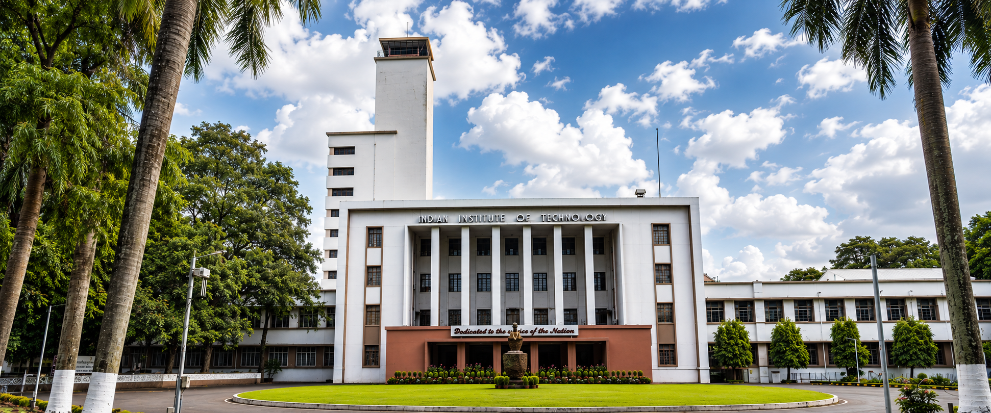 IIT Kharagpur campus and lab building